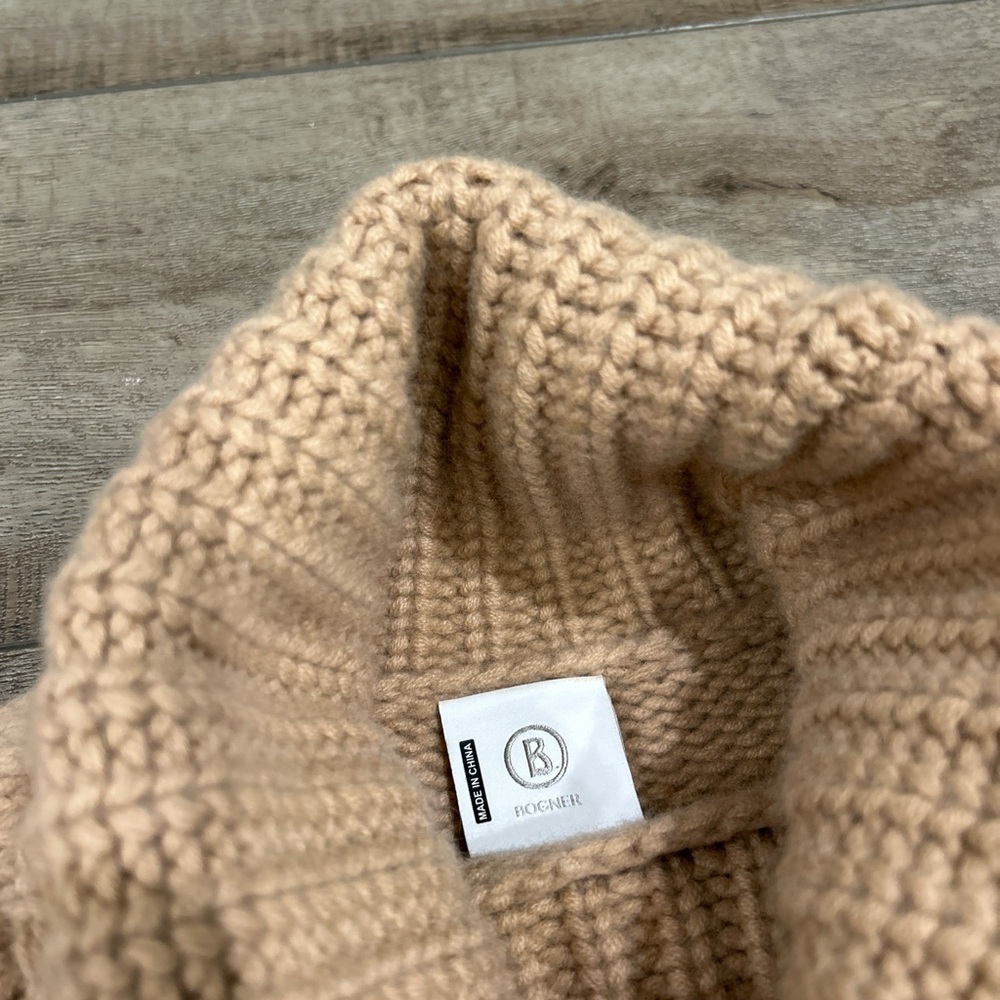 Bogner Sophi fair isle cashmere turtleneck ski sweater - Picture 7 of 11